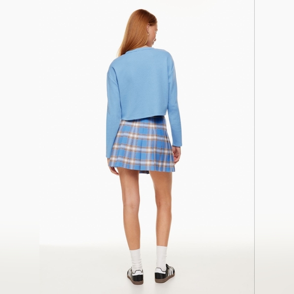 Aritzia Sunday Best Baby Waffle Long sleeve Thermal Top S Fluent Taupe Size S - Picture 9 of 12